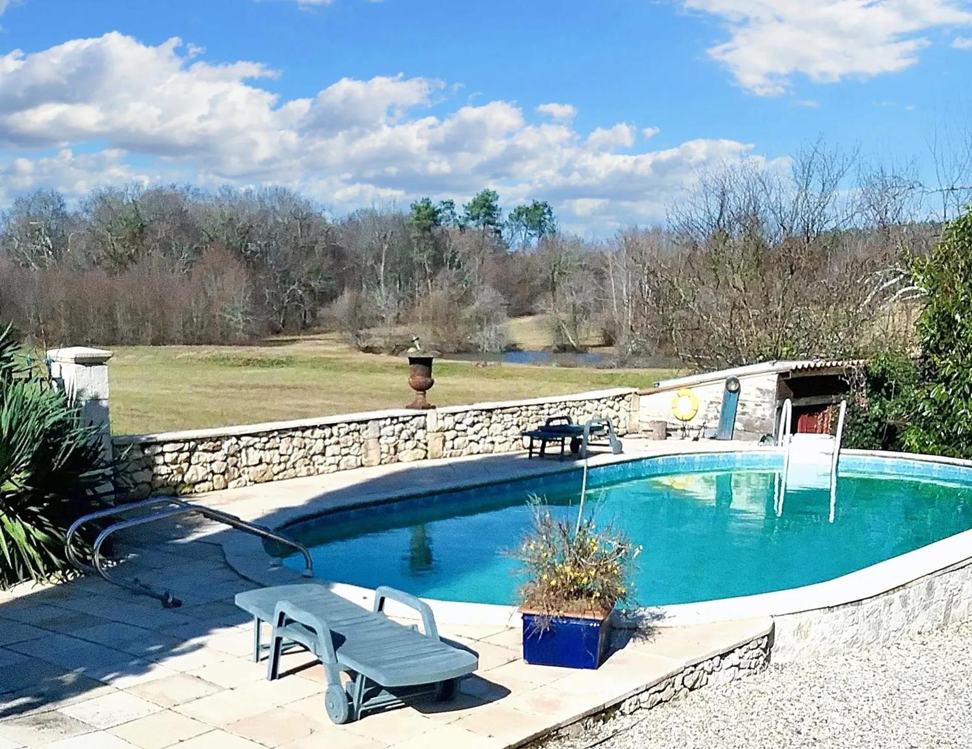 Villa Charmante A Bosset Avec Piscine Partagee ภายนอก รูปภาพ